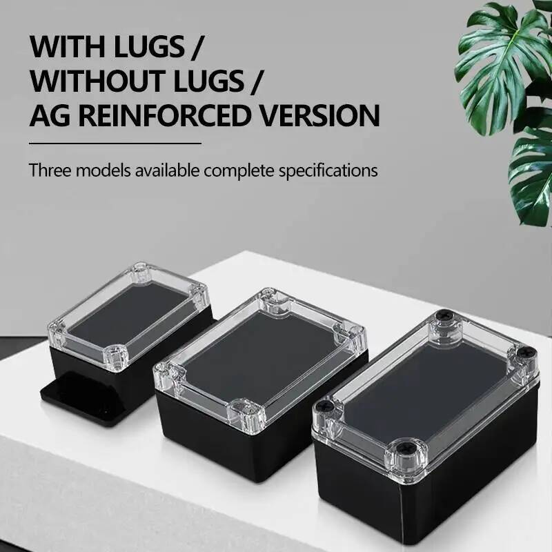 Outdoor Power Distribution Box - Caja de conexiones impermeable con cubierta
