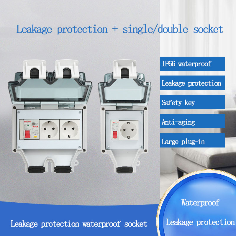 Outdoor Power Outlet - Enchufe Exterior Impermeable Tipo 86, Caja