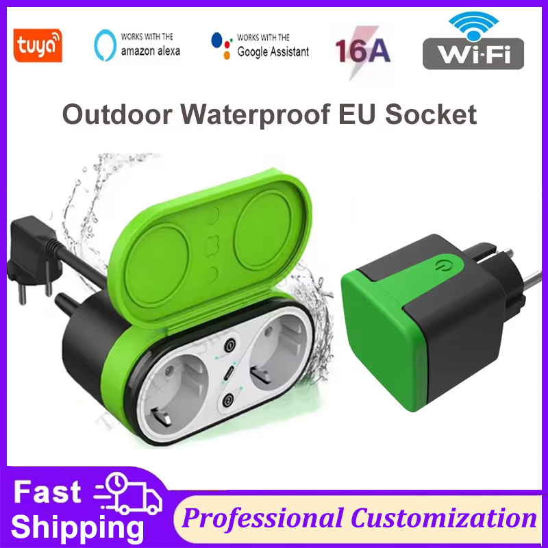 Outdoor Power Outlet - Enchufe Inteligente Wifi Tuya EU 16A