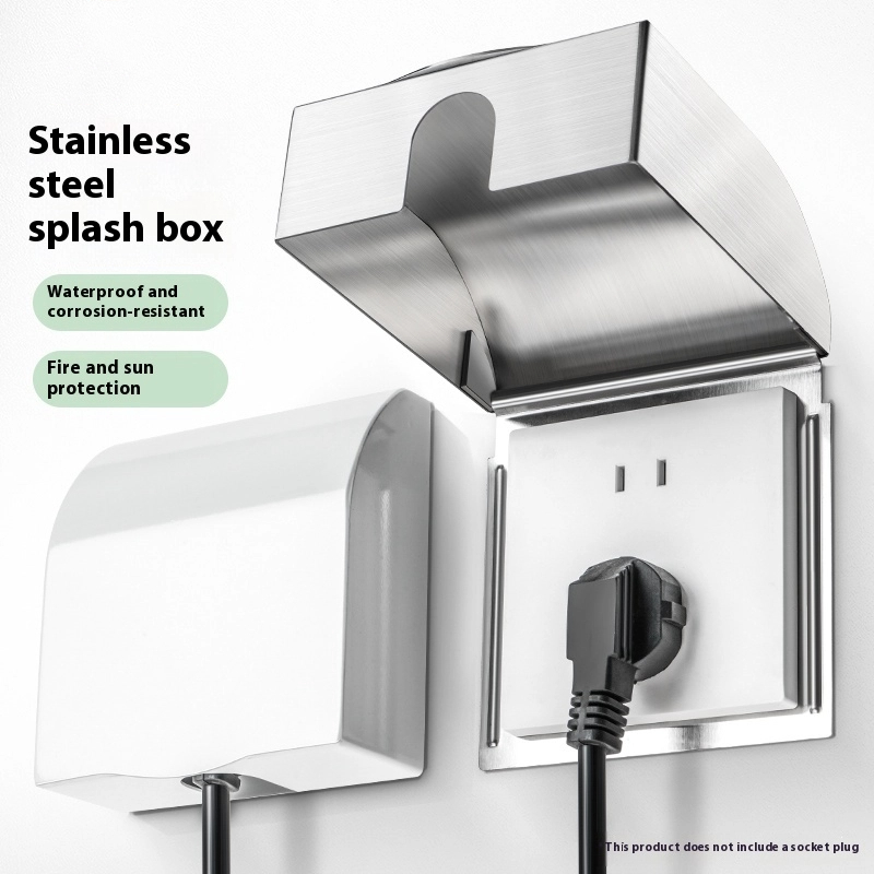Outdoor Power Outlet - Caja a prueba de salpicaduras de