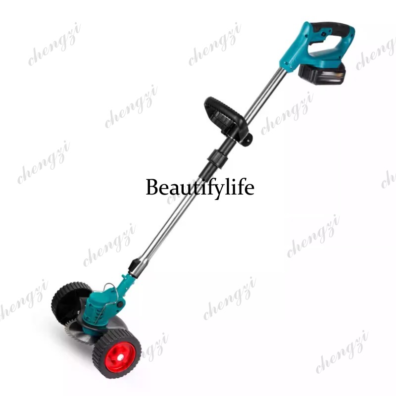 Lawn Mower Battery - Cortacésped plegable con batería de litio,