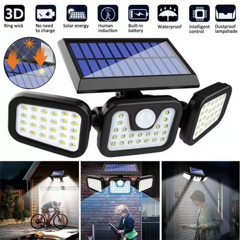 Outdoor Power Outlet Weatherproof - Luz Solar Led con Sensor de