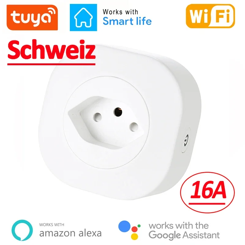 Outdoor Power Outlet Wifi - Enchufe inteligente WiFi 16A Suiza CH