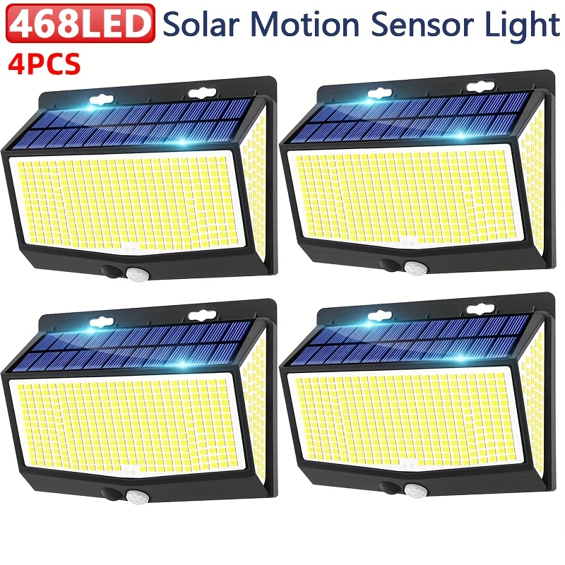 Outdoor Power Outlet Weatherproof - 1-4 Luces Solares para Pared Exterior,