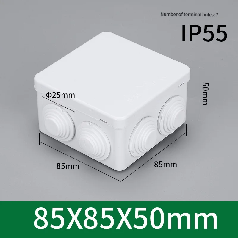 Outdoor Power Distribution Box - Caja de Distribución Eléctrica Impermeable de