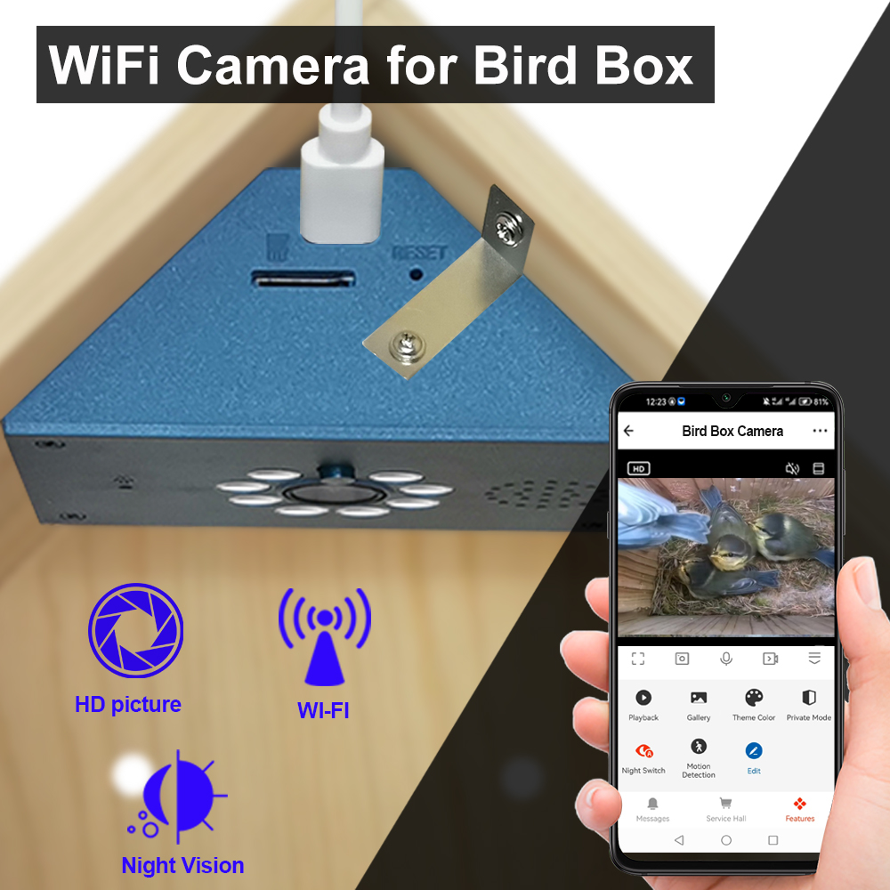 Outdoor Power Outlet Wifi - Cámara WiFi HD Tuya Smart Life