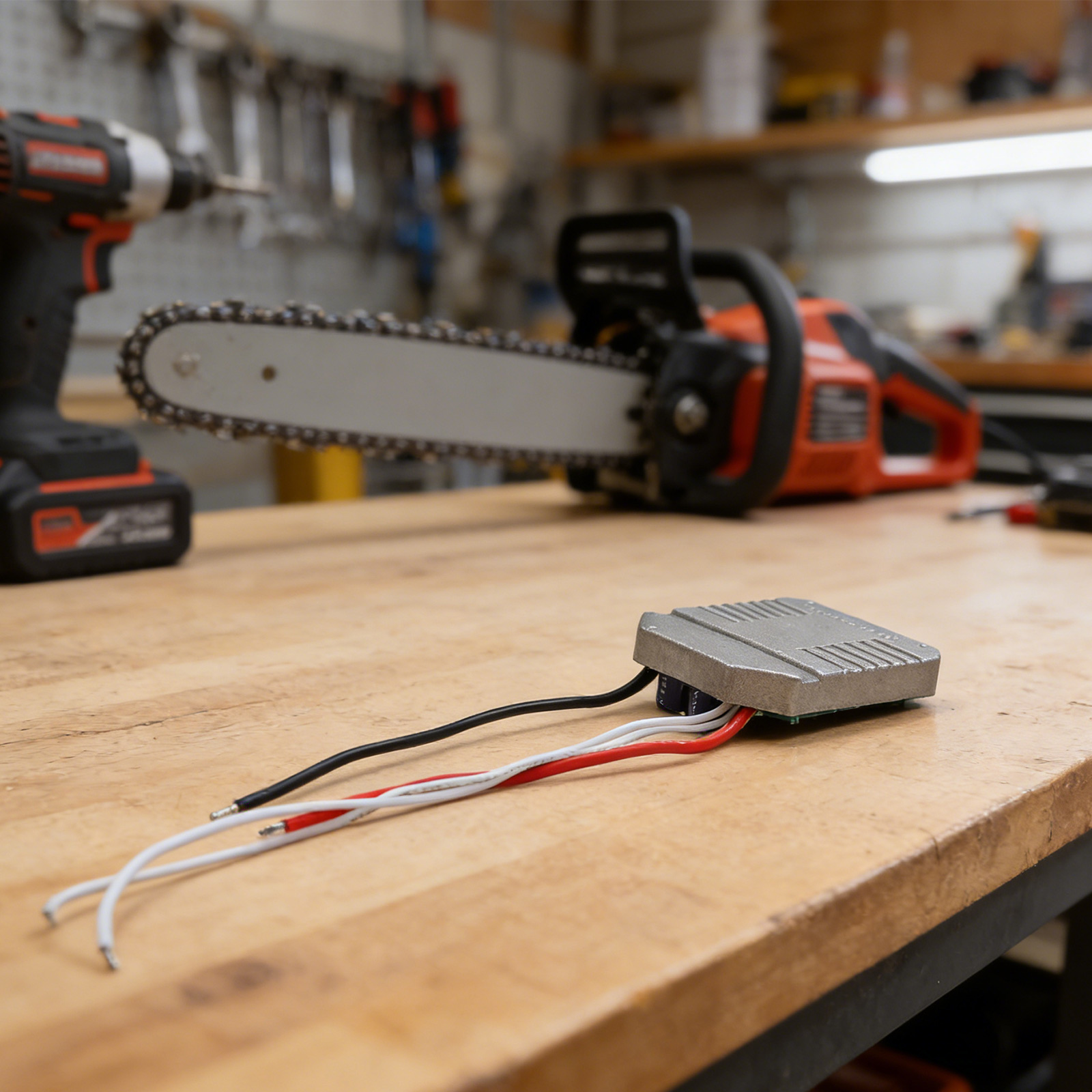 Electric Chainsaw Battery - Tablero de control para motosierras eléctricas