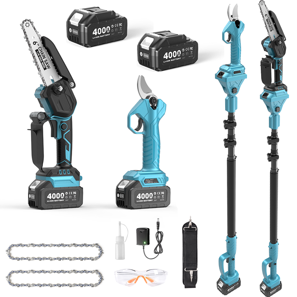 Electric Chainsaw Battery - Podadora de vara sin escobillas 3