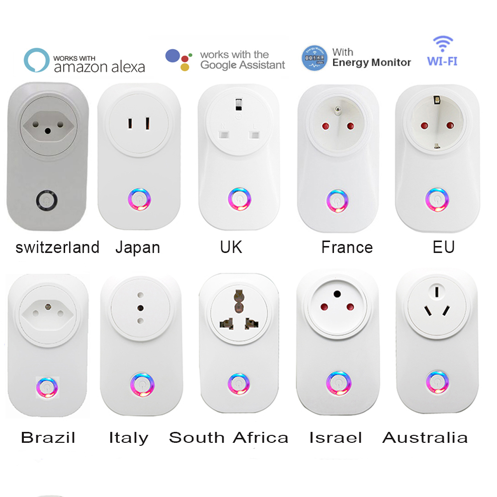 Outdoor Power Outlet Wifi - Enchufe Inteligente WIFI Smart Life, Enchufe