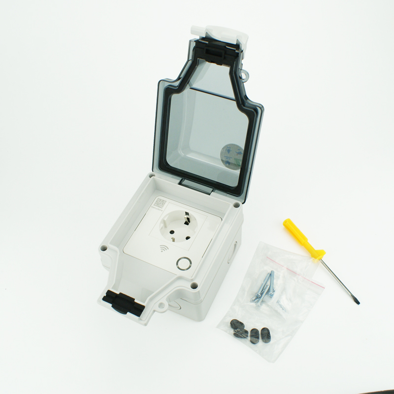 Tuya-enchufes eléctricos de pa - Outdoor Power Outlet Weatherproof reseña y precio