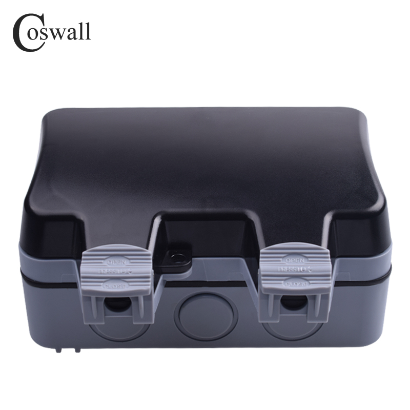 Coswall-Toma de corriente de p - Outdoor Power Outlet Weatherproof reseña y precio