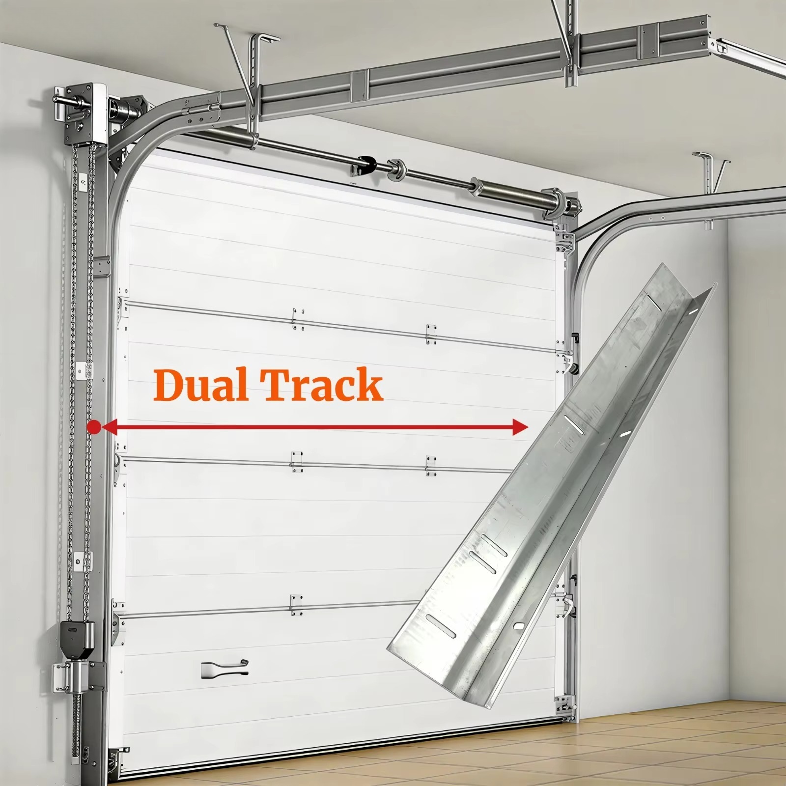 Puerta de Garaje de Aluminio c - Outdoor Power Garage reseña y precio