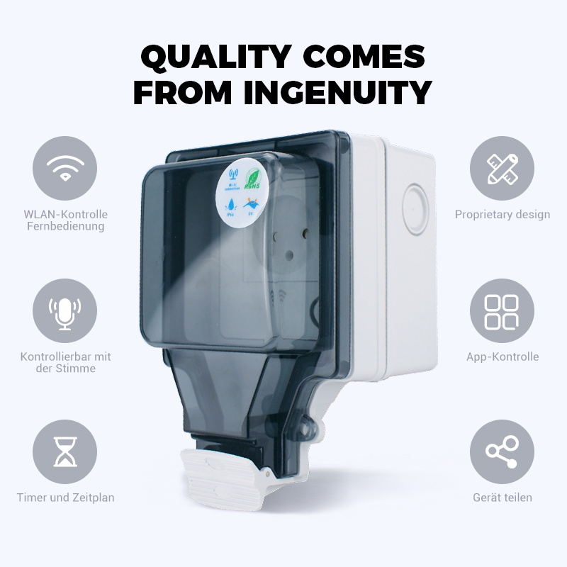 Avoir IP66 enchufe impermeable - Outdoor Power Outlet Wifi reseña y precio
