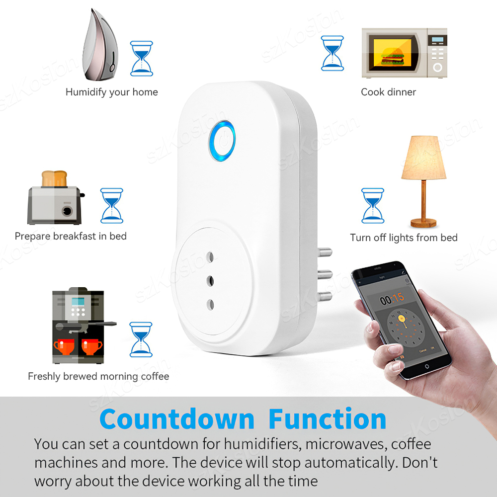 Enchufe inteligente Wifi 16A C - Outdoor Power Outlet Wifi reseña y precio