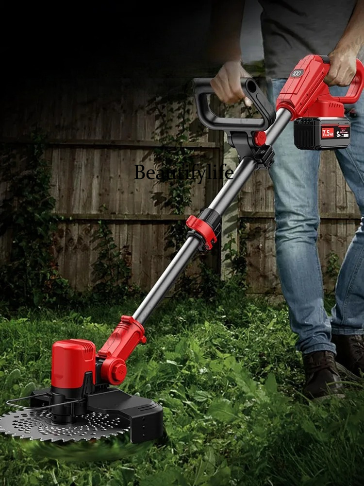 Cortacésped eléctrico sin esco - Lawn Mower Battery reseña y precio
