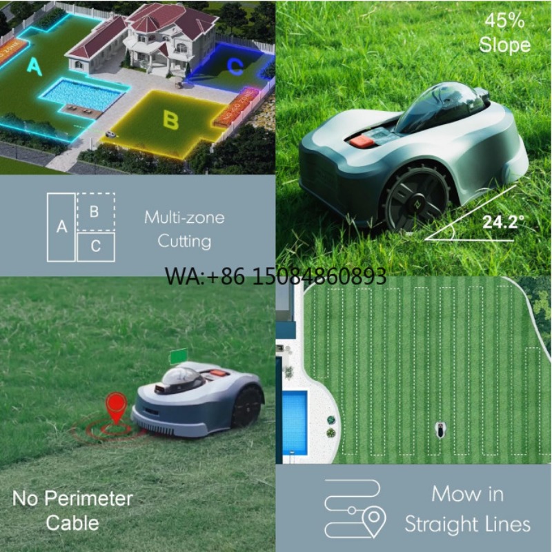 Cortacésped Robótico Inteligen - Lawn Mower Battery reseña y precio