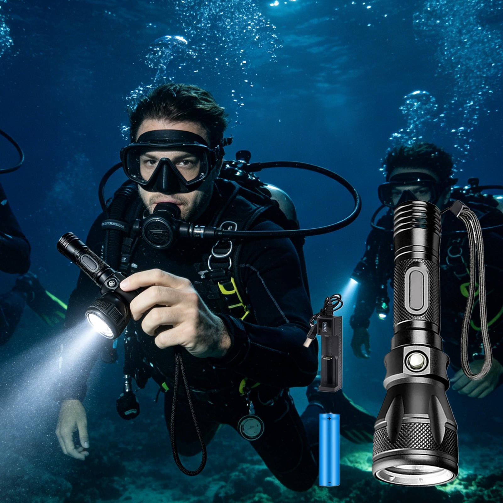 Linterna de Buceo LED Recargab - Outdoor Powersports reseña y precio