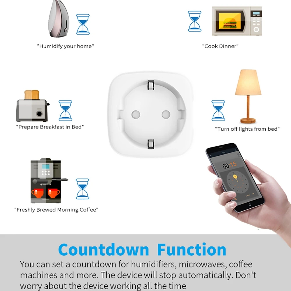 Tuya WIFI enchufe inteligente  - Outdoor Power Outlet Wifi reseña y precio