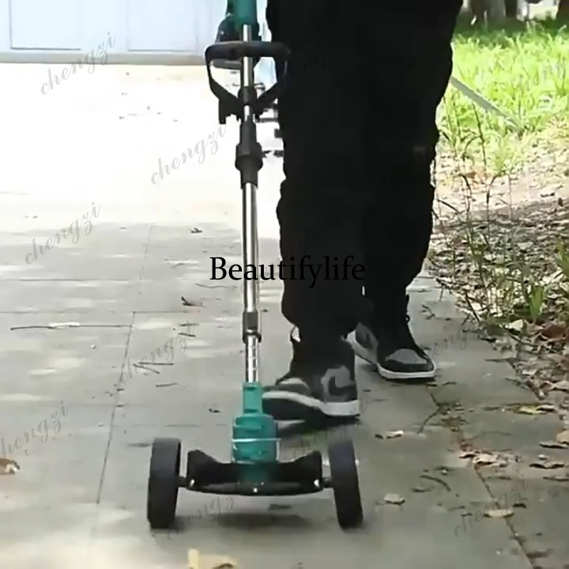 Cortacésped plegable con bater - Lawn Mower Battery reseña y precio