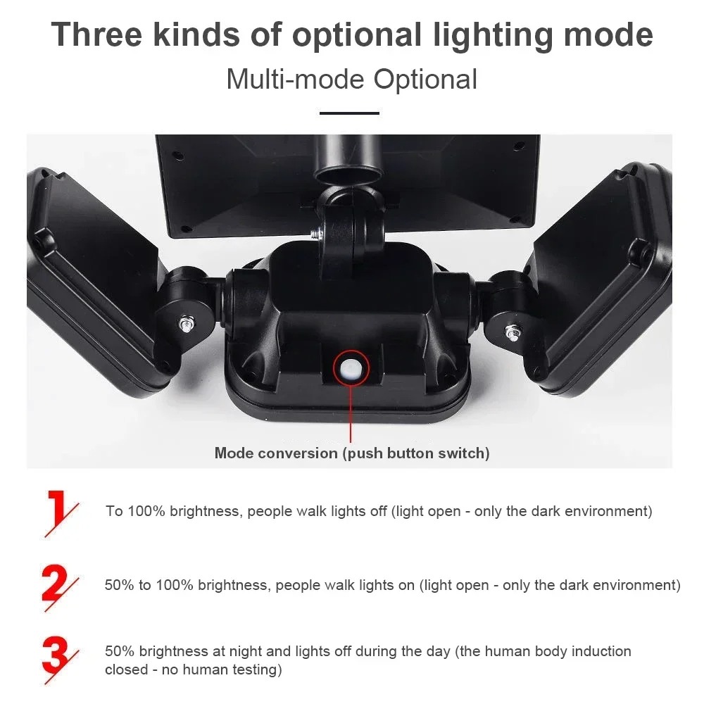 Luz Solar LED de 3 Modos con S - Outdoor Power Garage reseña y precio