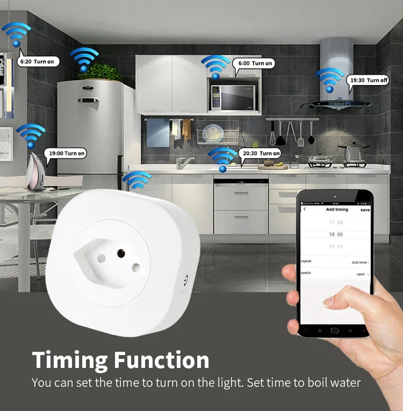 Enchufe inteligente WiFi 16A S - Outdoor Power Outlet Wifi reseña y precio