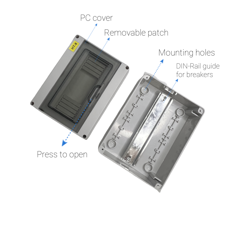 Caja de Distribución IP65 para - Outdoor Power Distribution Box reseña y precio