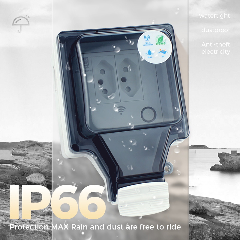 Avoir-enchufe inteligente Tuya - Outdoor Power Outlet Wifi reseña y precio