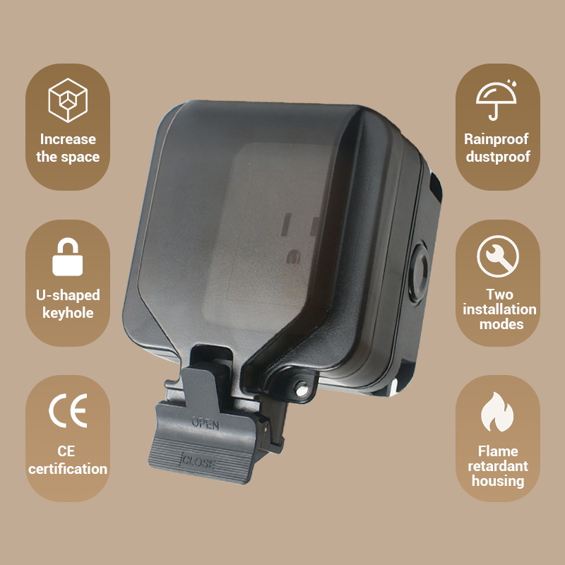 Avoir-enchufe de pared imperme - Outdoor Power Outlet Weatherproof reseña y precio
