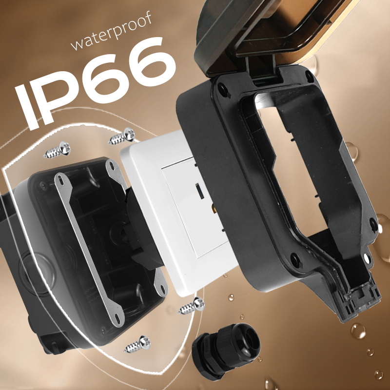 Avoir-enchufe de pared imperme - Outdoor Power Outlet Weatherproof reseña y precio