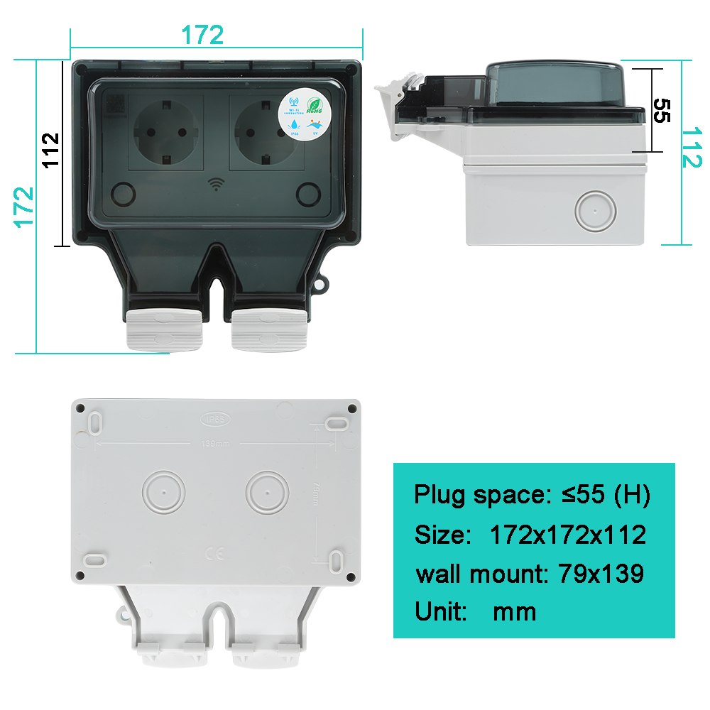 Enchufe Inteligente para Exter - Outdoor Power Outlet Wifi reseña y precio