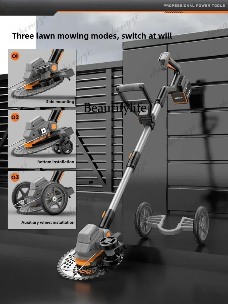 Cortacésped eléctrico pequeño  - Lawn Mower Battery reseña y precio