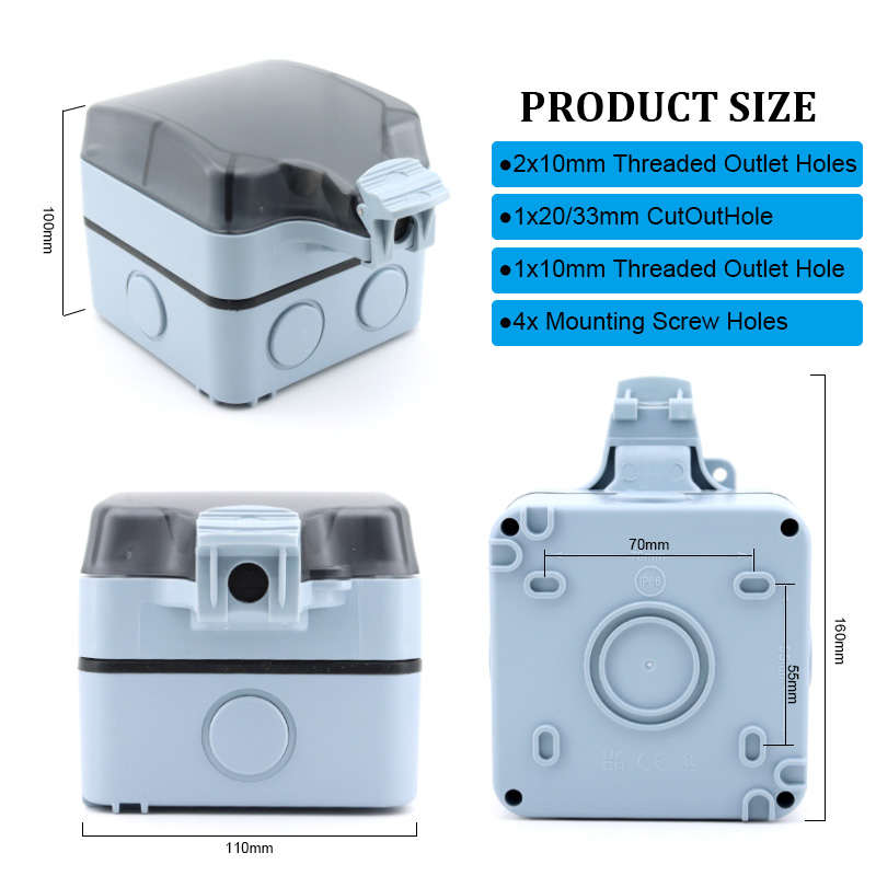 Caja de Tomacorrientes para Ex - Outdoor Power Outlet Cover reseña y precio