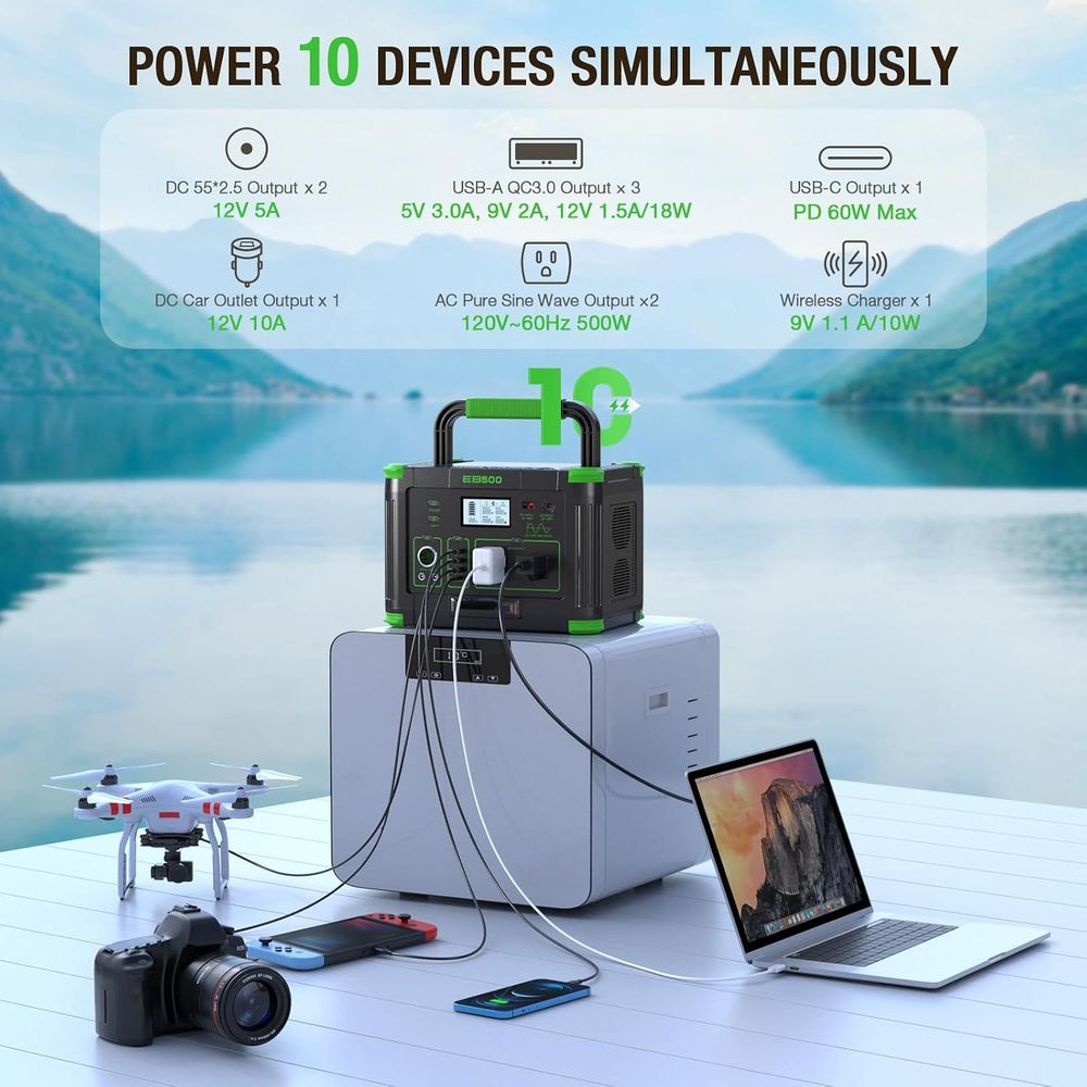 Estación de Energía Portátil d - Outdoor Power Outlet reseña y precio
