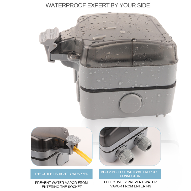 IP66 exterior resistente a la  - Outdoor Power Outlet Wifi reseña y precio