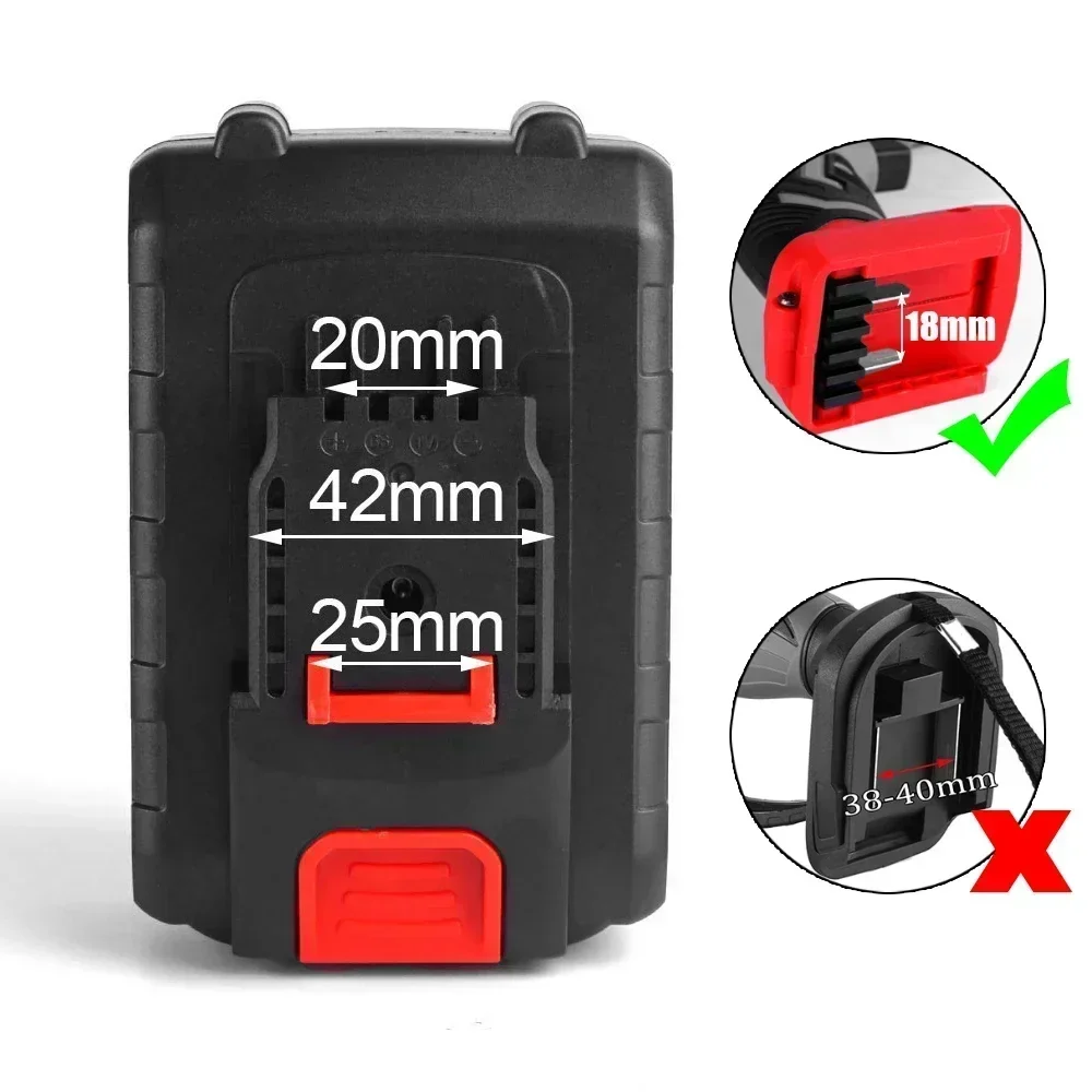Batería de iones de litio reca - Electric Chainsaw Battery reseña y precio