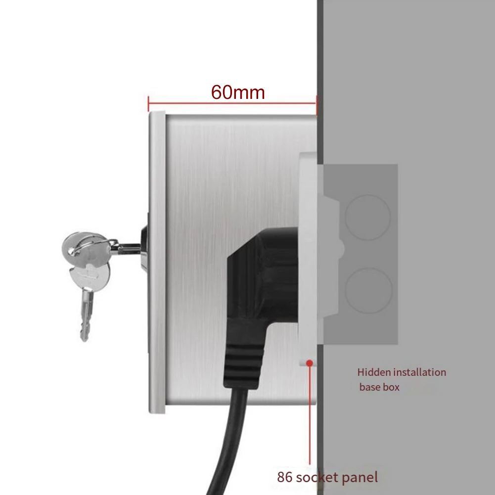 Cerradura eléctrica impermeabl - Outdoor Power Outlet reseña y precio