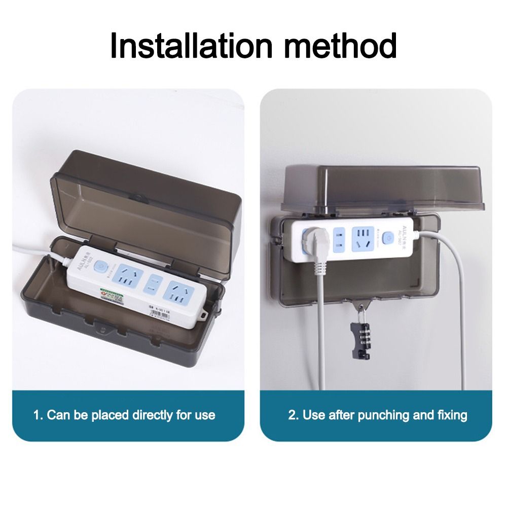 Caja de Plástico Portátil para - Outdoor Power Outlet Weatherproof reseña y precio