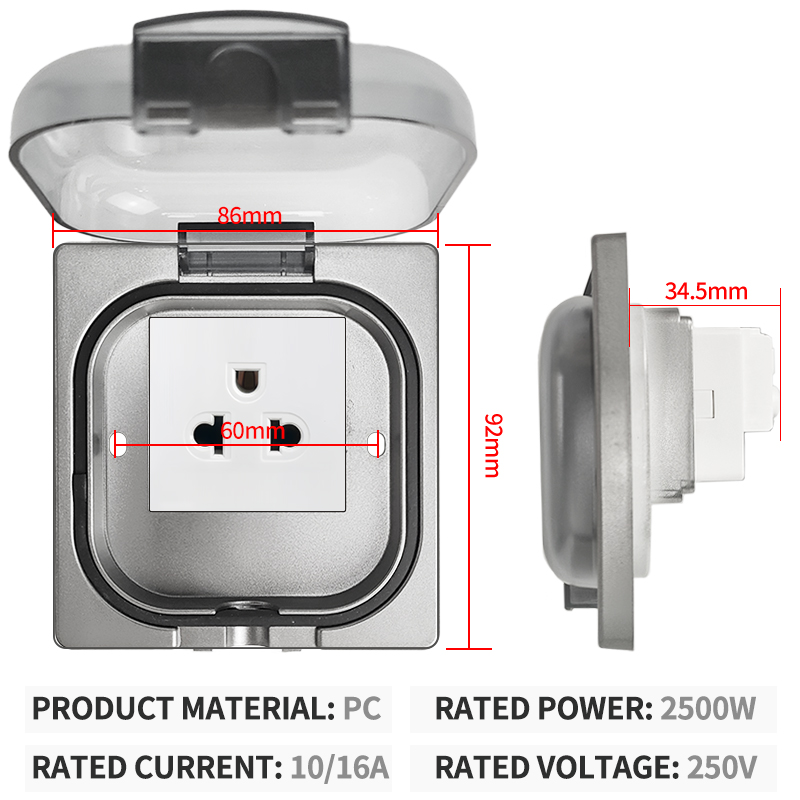 Enchufe exterior impermeable I - Outdoor Power Outlet reseña y precio