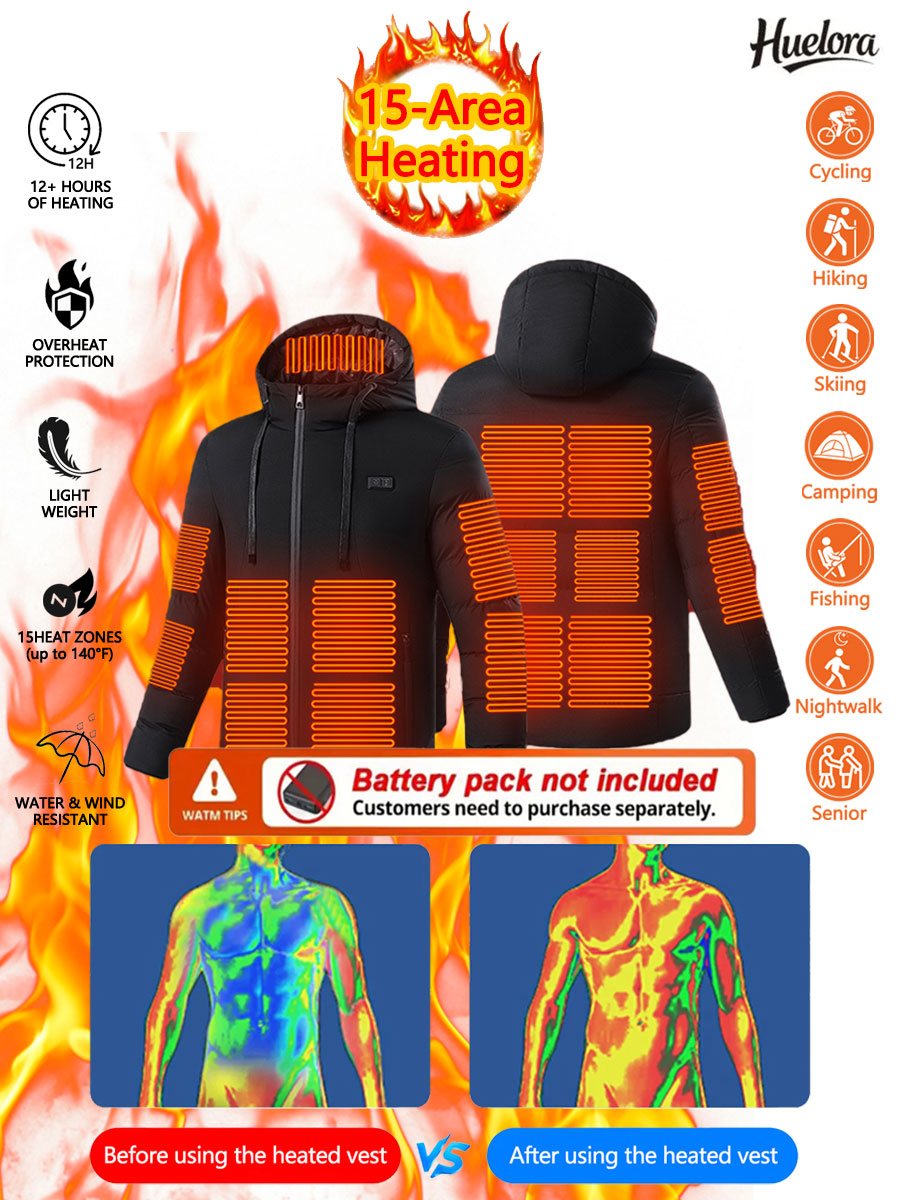 Huelora Chaqueta calefactable  - Outdoor Powersports reseña y precio